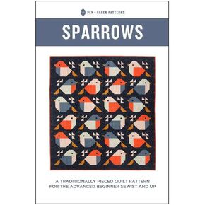 Pen and Paper Patterns Sparrows Quilt Pattern