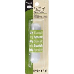Dritz 9346C خفيف الوزن، شفاف، 3/8 بوصة في 5 ياردات
