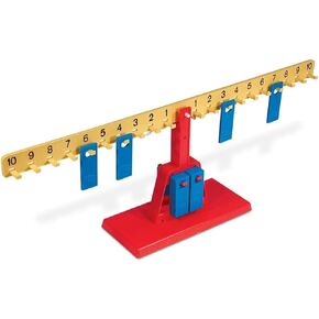 hand2mind Math Balance, Weighted Balance, School Weight Scale for Kids, Balance Scale for Classroom, Primary Balance Scale for Kids Learning, Math Manipulatives Middle School, Student Math Balance​