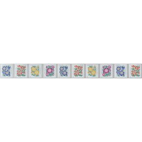 Mountain Flora Flower US First Class Forever Postage Stamps Celebrate Beauty Wedding (1 Strip of 50)