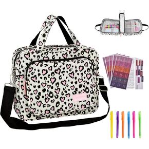DERSTUEWE Bible Cover Case for Women – Stylish & Durable Zippered Bible Bag with Handle & Pocket, Fits Standard & Large Bibles, Perfect for Church, Travel, Study & Gifts, Purple