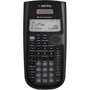 Texas Instruments TI-36X Pro Engineering/Scientific Calculator | 9.7 Inch | Black.