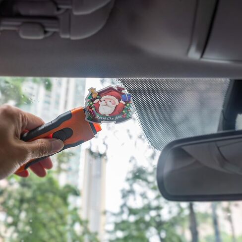 100Pcs Plastic Razor Blade Scraper with Retractable Blade: Without Damaging Surfaces Cleaning Tool for Adhesive Remover, Sticker Remover, Labels, Paint, Work on Cars, Windows, Trucks, Mailboxes in Kuwait