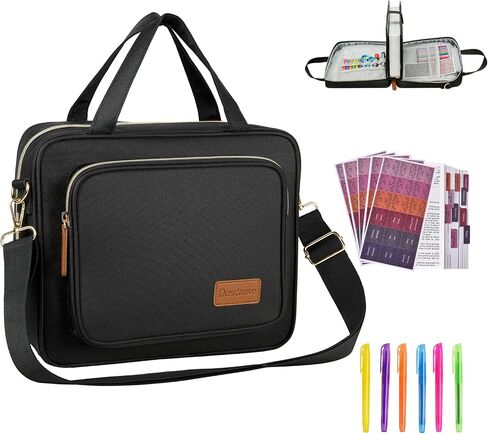 DERSTUEWE Bible Cover Case for Women – Stylish & Durable Zippered Bible Bag with Handle & Pocket, Fits Standard & Large Bibles, Perfect for Church, Travel, Study & Gifts, Purple in Kuwait