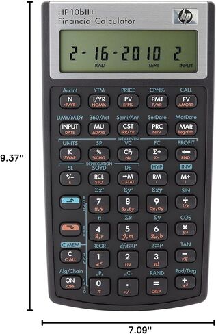 HP 10bII+ Financial Calculator in Saudi Arabia