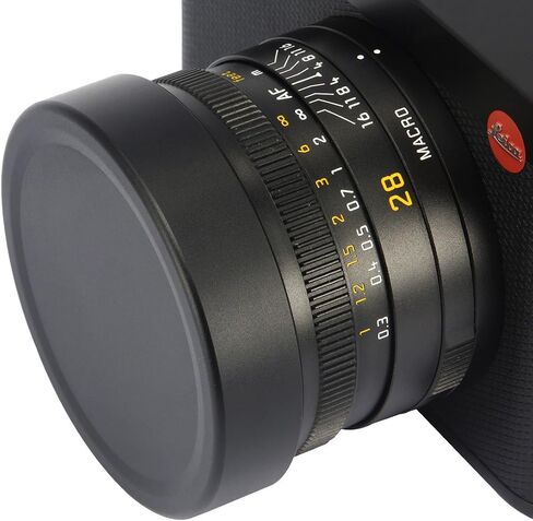 Haoge Metal Front Lens Cap Cover for Leica Q3 Q2 Q Type 116 Type116 Digital Camera Black Silver Cap-LQ-N-W in Saudi Arabia