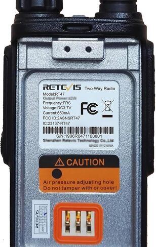 Retevis RT47 Waterproof 2 Way Radio,IP67 Rating,Walkie Talkies for Adults Long Range,Rugged,Rechargeable Two Way Radio for Business Commercial School ​Manufacture (Green, 6 Pack) in Saudi Arabia