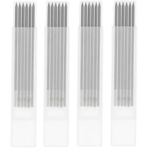 2Box Black Pencil Refills, 2.8mm Pencil Refills for Carpenter Pencils, Solid Deep Hole Mechanical Construction Pencil Replacements, Pencil Lead for Marking and Drawing Writing and Correction Supplies