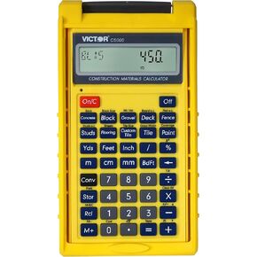 Victor C5000 Construction Materials Calculator with Protective Case