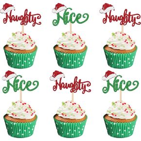 36 PCS Ugly Sweater Cupcake Toppers Merry Christmas Cupcake Picks Ugly Sweater Party Decorations for Christmas Ugly Sweater Theme Xmas Holiday Baby Shower Birthday Party Cake Decorations Supplies