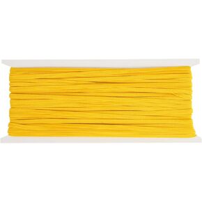 Black Elastic Band for Sewing, 1/8 inch 20 Yards High Elasticity Elastic Cord Stretch Strap Elastic Rope Knit Elastic Spool for Sewing DIY Crafts