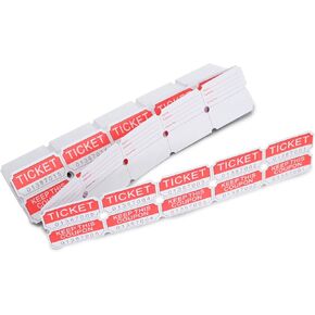500 L LIKED Raffle Tickets, 2x2 Inch,Green (4 Color Selection), Tickets for Raffles, Events