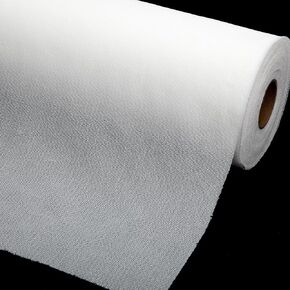 codree 13" x 22 Yd Extra Long Soft & Cozy Embroidery Stitch Cover- Washable Iron On Soft Touch Embroidery Backing- Prevent Scratchy Stitch Covering for Embroidery and Sewing