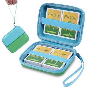 tombert Carrying case for PTCG Trading Cards, Hard-Shell Storage Box fits Magic MTG Cards and PTCG, Holds 300+ Cards(Gray)