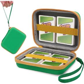 tombert Carrying case for PTCG Trading Cards, Hard-Shell Storage Box fits Magic MTG Cards and PTCG, Holds 300+ Cards(Gray)