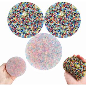 3pcs Non-Sticky Skin Picking Fidget Toys, Silicone Picking Sensory Pick Fidget Pad, Skin Picking Pocket Pads to Pick Dig and Peel for Dermatillomania ADHD OCD for Children and Adults (8cm/3.2in)