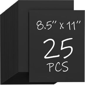 25 Sheets White Cardstock 8.5 x 11 Cardstock Paper, Thick Cardstock 92lb/250gsm Card Stock Printer Paper, Card Stock Printer Paper for Card Making, Invitations, Menus, Scrapbooking