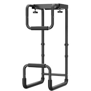 Heavy Duty Computer Tower Stand - 2 Directions Adjustable Computer CPU Holder - Under Desk PC Stand Holds Up to 70 Lbs in Home Office, Choose One from 2 Different Lengths of Screws to Secure to Desk.