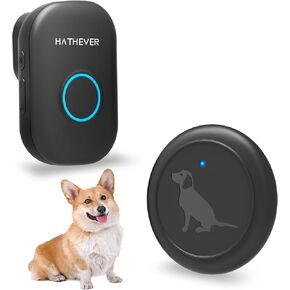 Dog Bell for Door Potty Training, Wireless Doggie Door Bell Operating at 1000 Feet with IP65 Waterproof Touch Button, 32 Melodies