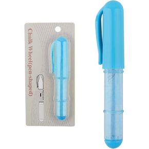 Fabric Chalk Markers, Fabric Chalk Pencil for Sewing and Quilting, Crafting, Erase Tailors Liner Pen for Cloth, Leather (White)