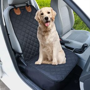 Paw Jamboree Dog Front Seat Cover for Dogs Large Front Seat Cover for Car Non-Slip Dog Car Seat Cover Front Seat Bucket Seat Covers for Dog for Trucks, Cars & SUVs