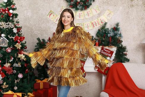 Women's Ugly Christmas Sweater Unisex Men's Funny Novelty Santa Pullover for Party The Gift That Keeps on Giving XX-Large in Saudi Arabia