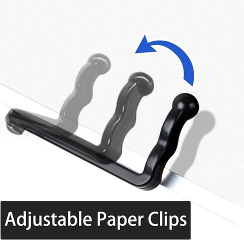 Book Stand Laptop Stand Adjustable Book Holder Tray with Page Paper Clips Ergonomic Multi Heights Angles Adjustable Cooking Bookstands for Textbook Recipe Magazine Laptop Tablet Portable in Saudi Arabia