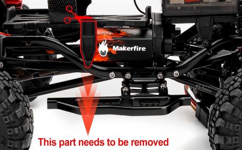 RC Motor 050 50T High Torque Brushed Motor with Motor Mount and Big Metal Gear for 1/24 RC Crawler Axial SCX24 AXI00002 AXI00001 AXI90081 AXI00004 Upgrade Parts (50T, 1) in Kuwait