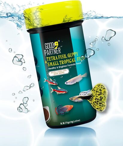 Purify Series for Tetra Fish Food, Small Tropical Sinking Pellets, Suitable for Betta, Guppy Fish, All Natural Ingredients, Balanced Composition of Fish Feed, 2.65 oz (Pack of 1) in Saudi Arabia