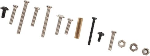 Aluminum Alloy RC Car Upgrade Spare Kit Shocks Absorber, Easy to Install and Disassemble, Applicable for WPL C24 C14 C14K C24K RC Car (Black) in Kuwait