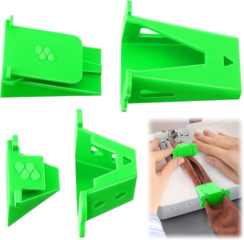 2 Set Fabric Tube Maker for Fabric Roll Rugs, Fabric Roll Tube Maker for Rugs, Bias Tape Maker Suitable for Fabric DIY, Woven Fabric Sewing, Making Fabric Roll Rugs Easier and Faster 676226 in Kuwait