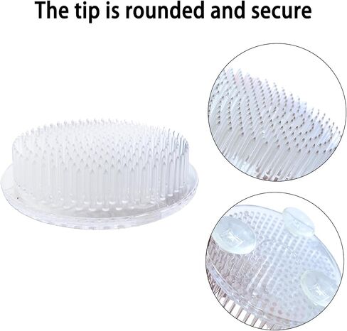 Generic Flower Hedgehog 2 Pieces Flower Holder Round Kenzan Flower Arrangement Tool Flower Hedgehog Flower Frog for Flower Arrangements, Art, Home,Office Decoration Black （2.76 inch) in Kuwait