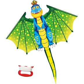 طائرة ورقية YongnKids للأطفال الذين تتراوح أعمارهم بين 4-8 و8-12 عامًا، طائرة ورقية كبيرة للأولاد والبالغين سهلة الطيران والتجميع، طائرات ورقية للشاطئ مع سلسلة طائرة ورقية بطول 328 قدمًا، مثالية لرحلات الشاطئ والأنشطة العائلية والألعاب الخارجية
