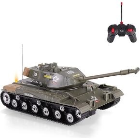 ele ELEOPTION Remote Control RC Tank with Rotating Turret and Sound Tank Toy Gift for Kids Boys Girls 3 4 5 6 7 8 Years Army Tanks Military Toys in Saudi Arabia