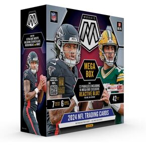 2024 Panini NFL Mosaic Football Trading Cards Mega Box