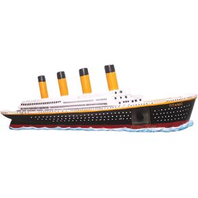 Titanic 3D Ship Model with Authentic Coal from RMS Titanic