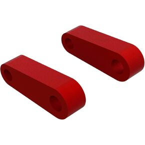 ARRMA Aluminum Fr Suspension Mounts, Red (2), ARA330594