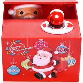 Cat Stealing Money Bank, Piggy Bank for Kids, Coin Bank for Money Saving, Automatic Stealing Money with English Speaking, Creative Gift