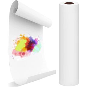 Easel Paper Roll,Drawing Paper 18-Inch by 49-Feet Art Paper Roll Replacement for Kid's Art Easel Paper, Arts & Crafts, Bond Paper, 1 Pack(18" x 588")