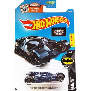 Hot Wheels 2016 Batman The Dark Knight Batmobile 228/250, Blue