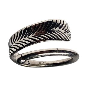 925 Sterling Silver Handmade Ring, Adjustable Chunky Twist, Stackable, Vintage, Unisex Jewelry (Hug)