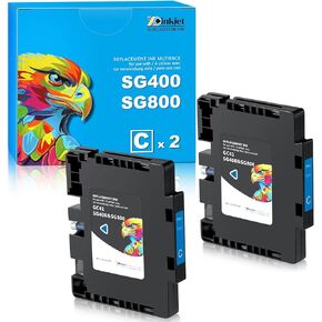 Sublimation Ink Cartridge Compatible for Sawgrass Virtuoso SG400 SG 800 Printer (Cyan)