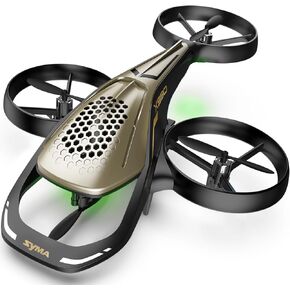 SYMA X990 Remote Control Helicopter, Aerobatic Airplane Toy for Kids, RC Drone with Altitude Hold and Safety Propeller Protection Cover,9 in Length