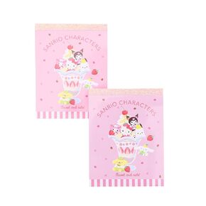 MENBLY Cute Anime Animals Japan Kawaii Cat-Kitty Note Memo Paper Pad x2 (san.rio.characters)