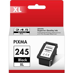 245XL Black Ink Cartridge Replacement for Canon 245XL Ink Cartridges for Canon 245 Work for PIXMA MG2420 MG2520 MG2522 MG2525 MG2920 MG2922 MG2924 MG3020 MG3029 TR4520 TR4522 TS3120 TS202 (1 Black)