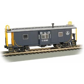 Bay Window Caboose with Roof Walk - B&O® - HO Scale