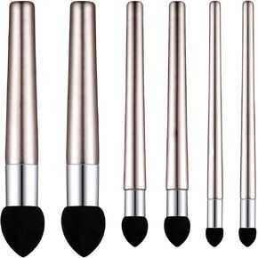 6pcs Blending Stump Artist Blending Sponge Pen,Sketch Modification Sponge Pen,Reusable Sketch Rubbing Sponge Brush Washable Drawing Correction for Artist Student Drawing Correcting Smudge Smear