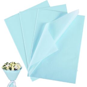 Naler 60 Sheets Green Tissue Paper Bulk Gift Wrapping Tissue Paper Premium Decorative Tissue Paper for Gift Bags Birthday Wedding Easter Decoration Flower Pom Pom, 14x20 Inch