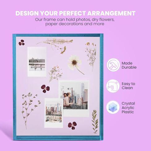 Instax Mini Photo Calendar, Instax Accessories Instax Flip Frame Holds 25 Instax Mini Film, Instax Mini Picture Frame Compatible with Instax Mini Films for 7, 7+, 9, 11, 12, 40, 90, Evo, Liplay in Kuwait
