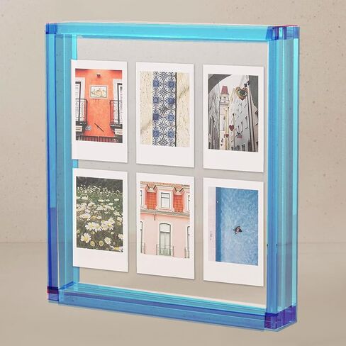 Instax Mini Photo Calendar, Instax Accessories Instax Flip Frame Holds 25 Instax Mini Film, Instax Mini Picture Frame Compatible with Instax Mini Films for 7, 7+, 9, 11, 12, 40, 90, Evo, Liplay in Kuwait